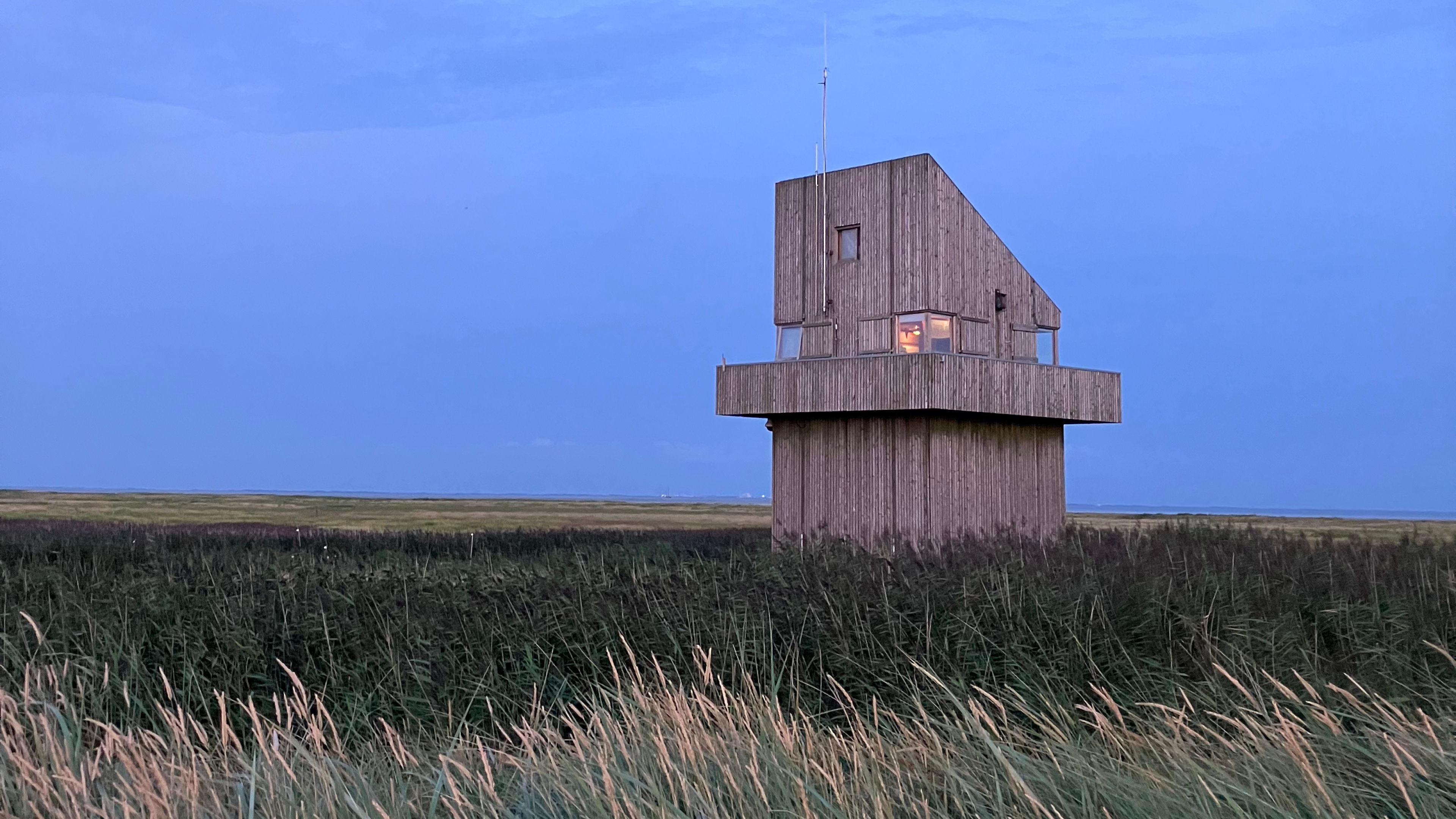 Photo of wooden house, Griend