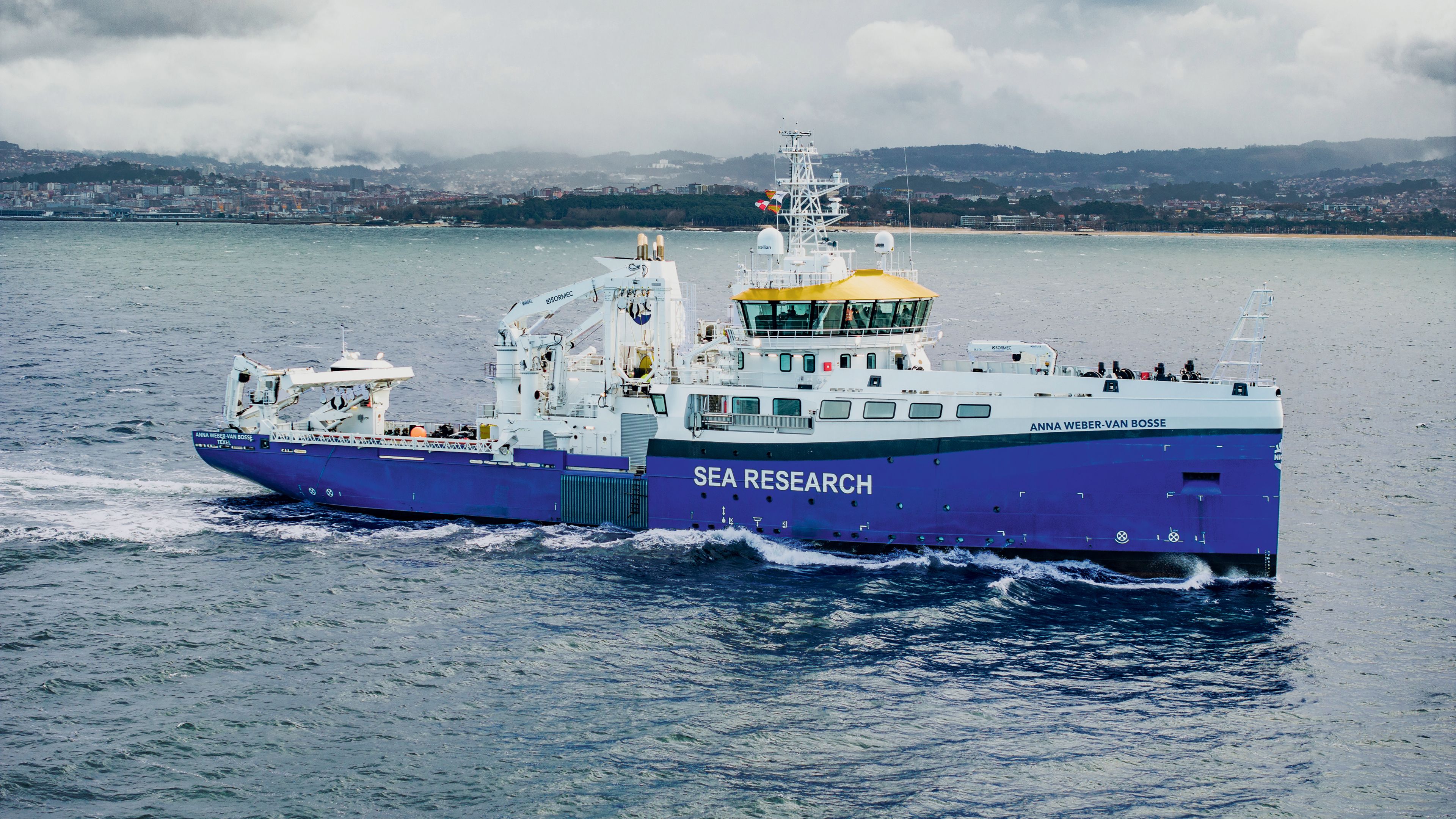 Photo of NIOZ Research Vessel Anna Weber-van Bosse