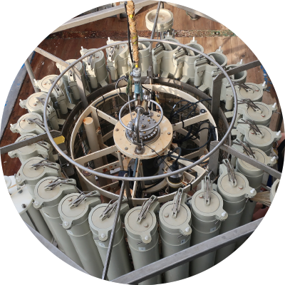 Containers for sampling